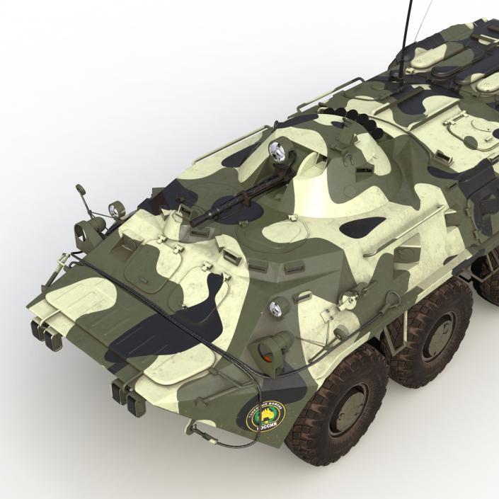 3D model BTR 80