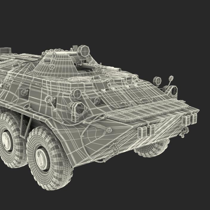 3D model BTR 80