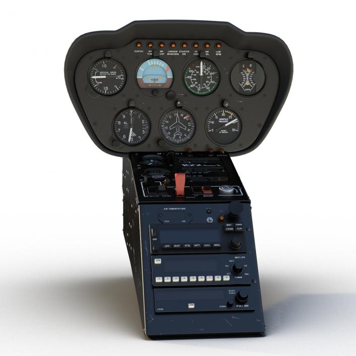 Light Helicopter Control Panel 2 3D