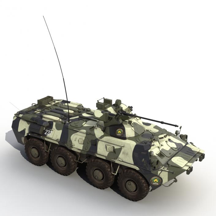 BTR 80A 3D model