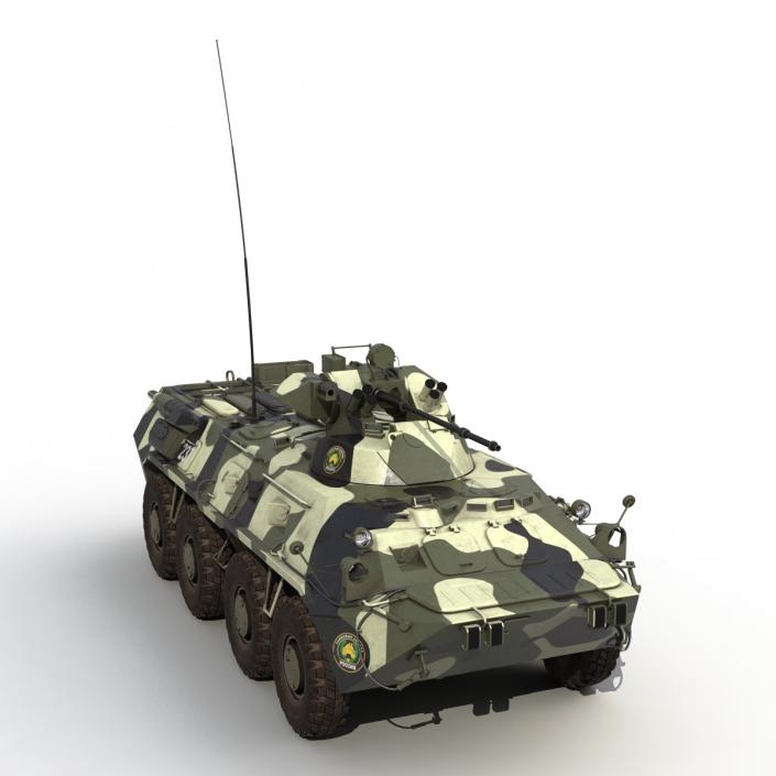 BTR 80A 3D model