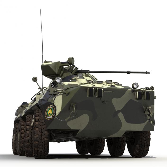 BTR 80A 3D model