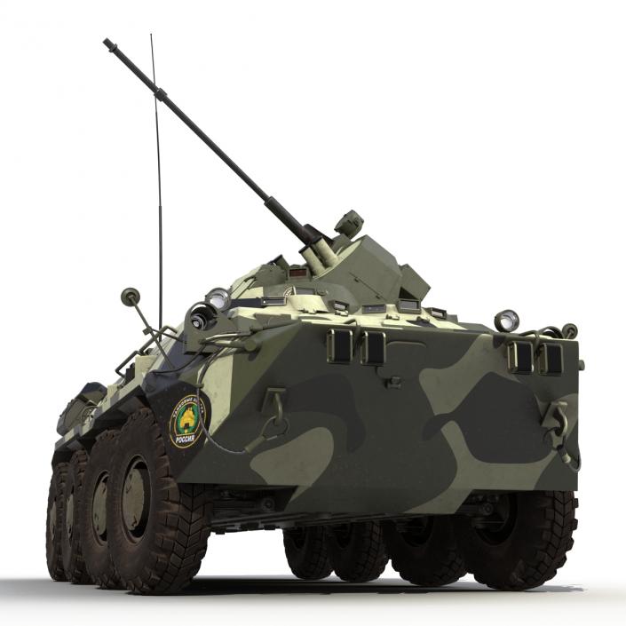 BTR 80A 3D model