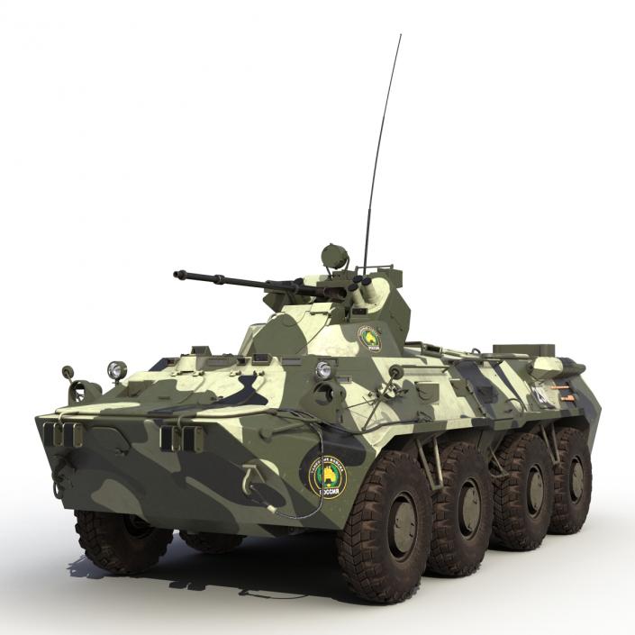 BTR 80A 3D model