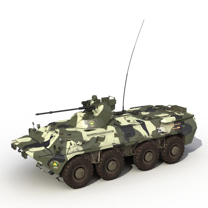 BTR 80A 3D model