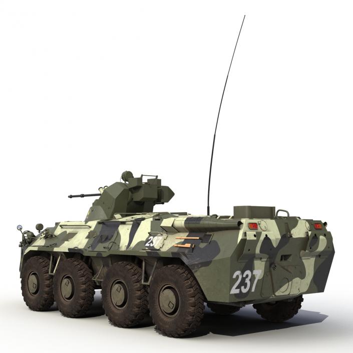 BTR 80A 3D model