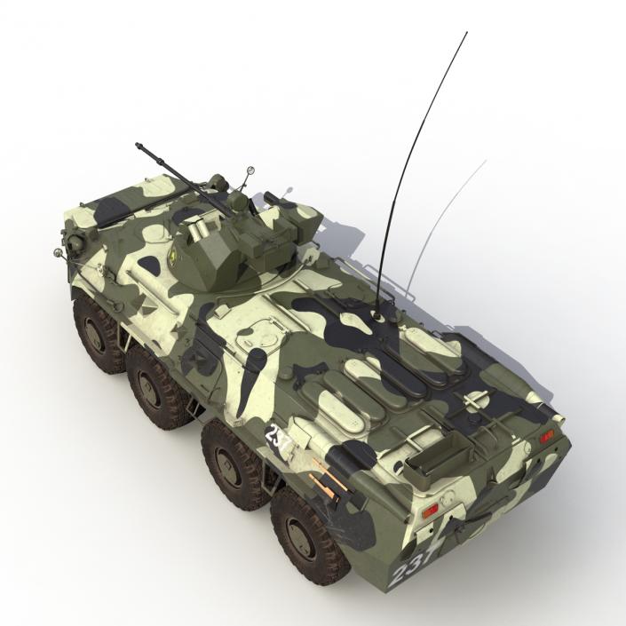 BTR 80A 3D model