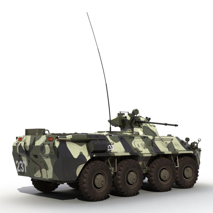 BTR 80A 3D model