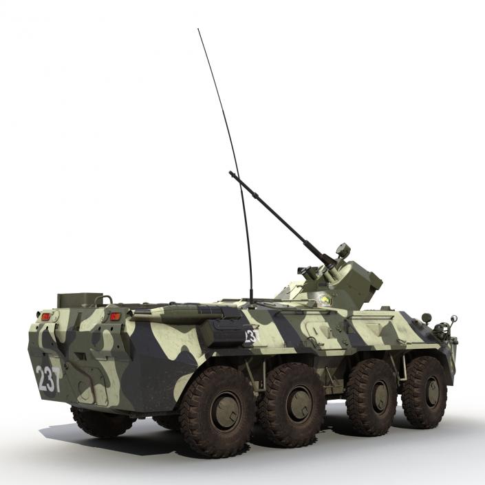 BTR 80A 3D model