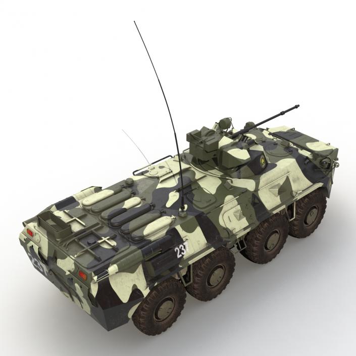 BTR 80A 3D model