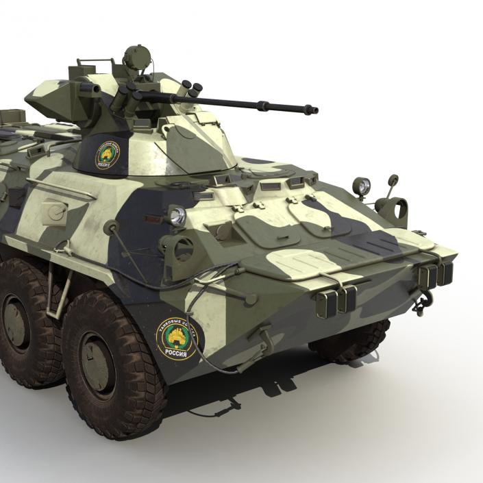 BTR 80A 3D model