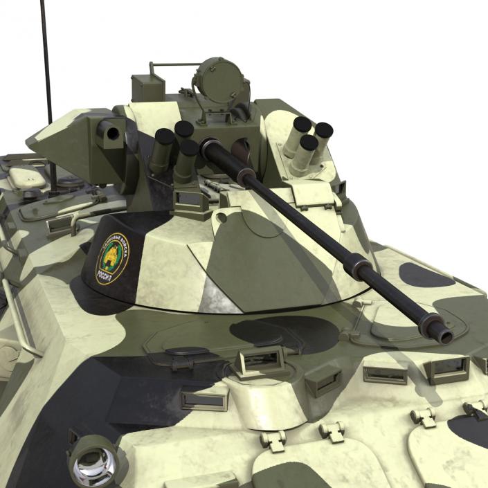 BTR 80A 3D model