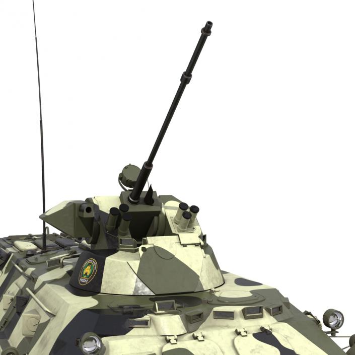 BTR 80A 3D model