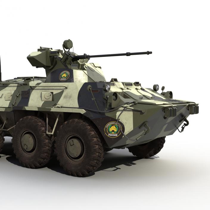 BTR 80A 3D model