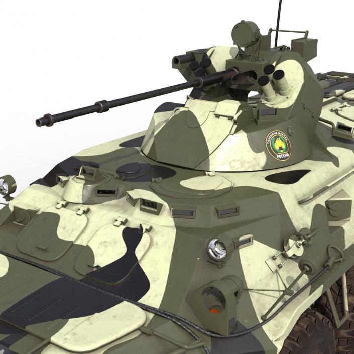 BTR 80A 3D model