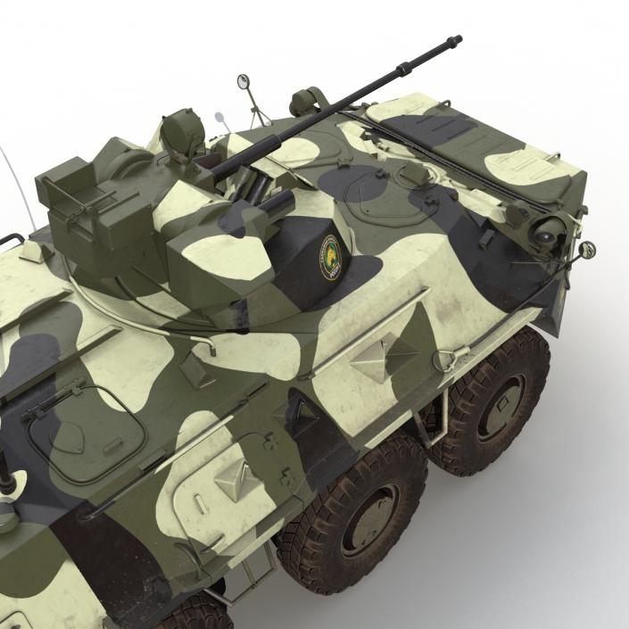 BTR 80A 3D model