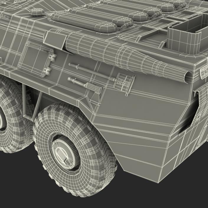 BTR 80A 3D model