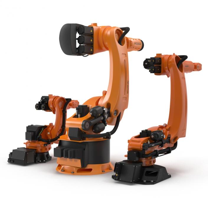 Kuka Robots Collection 6 3D model