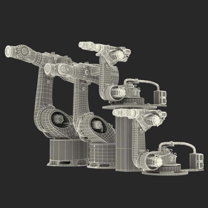 Kuka Robots Collection 6 3D model