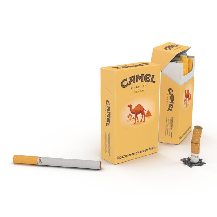 Cigarettes Camel Collection 3D