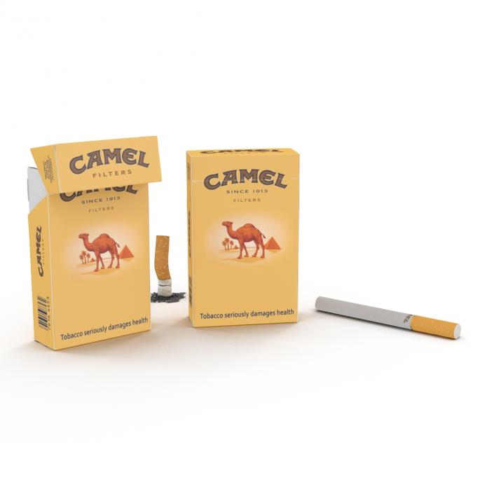 Cigarettes Camel Collection 3D