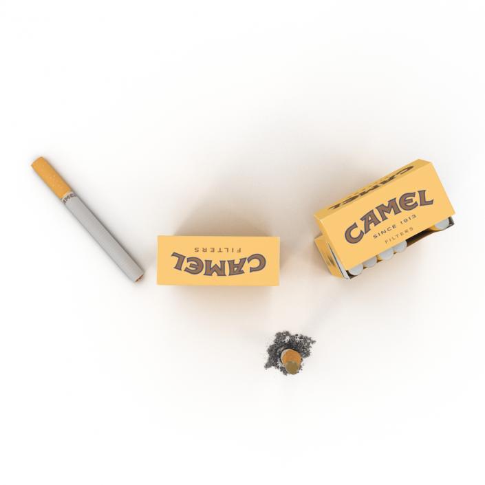 Cigarettes Camel Collection 3D