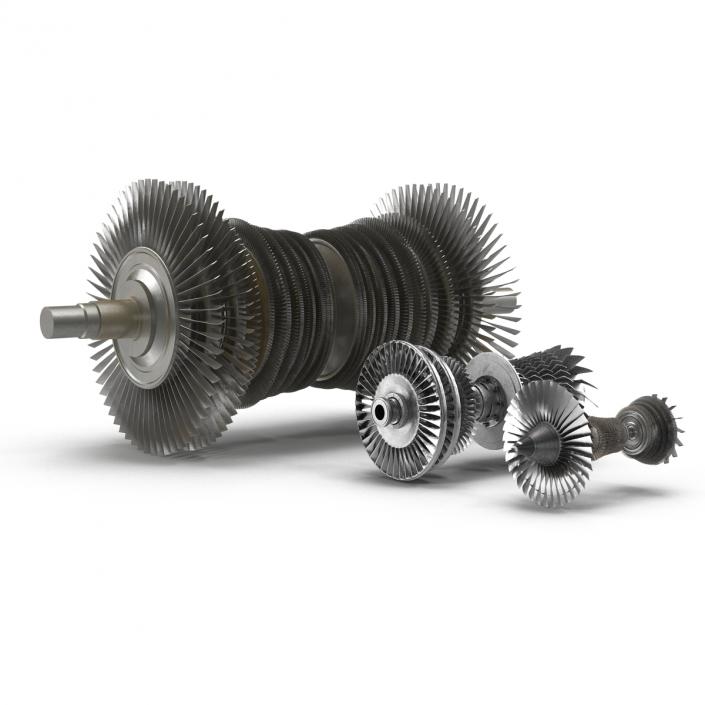 3D Turbines Collection 2