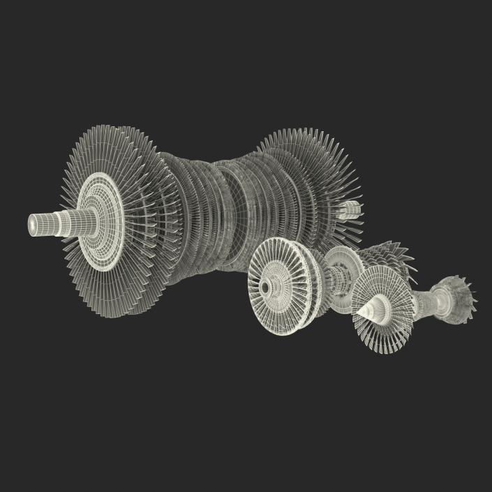 3D Turbines Collection 2