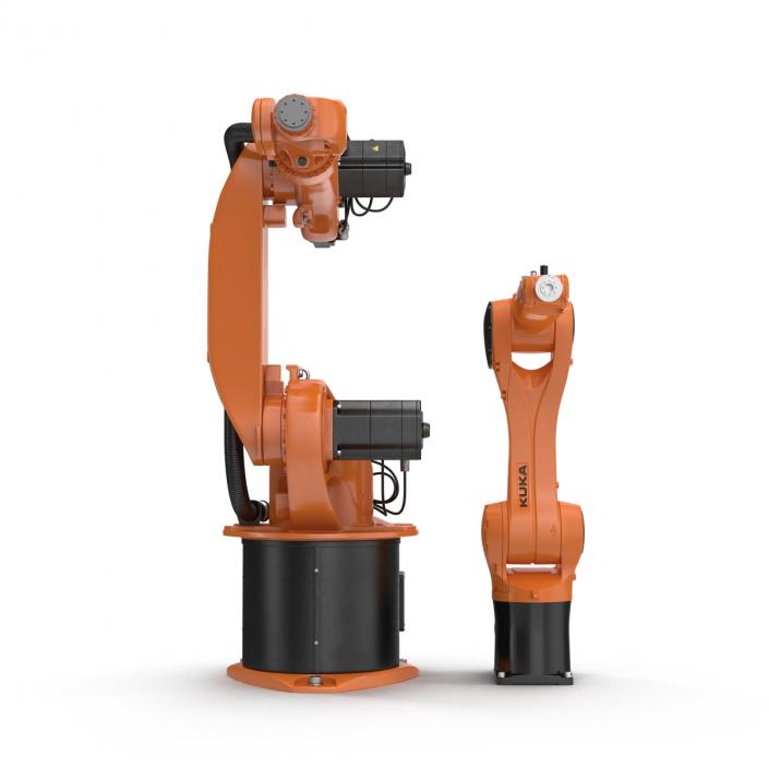 3D Kuka Robots Rigged Collection 7