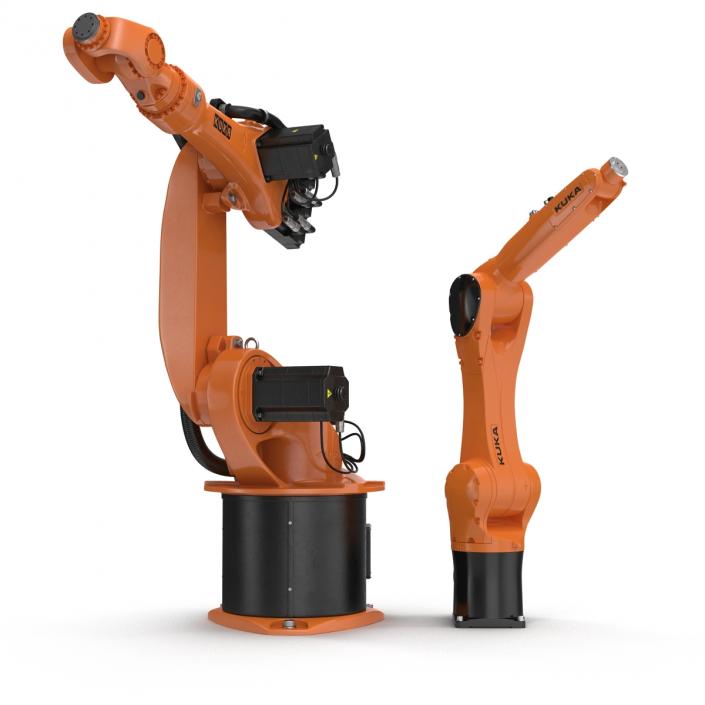 3D Kuka Robots Rigged Collection 7