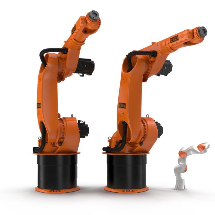 3D Kuka Robots Rigged Collection 7