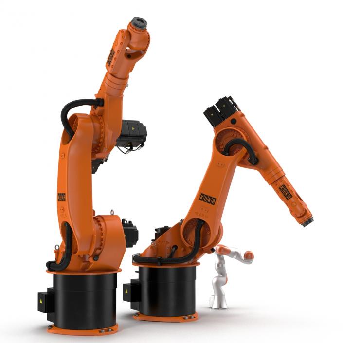 3D Kuka Robots Rigged Collection 7