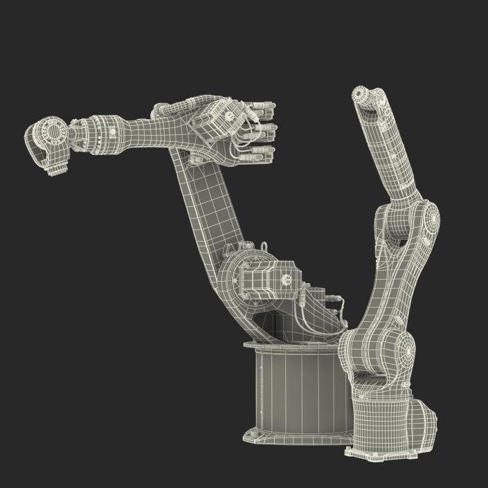 3D Kuka Robots Rigged Collection 7