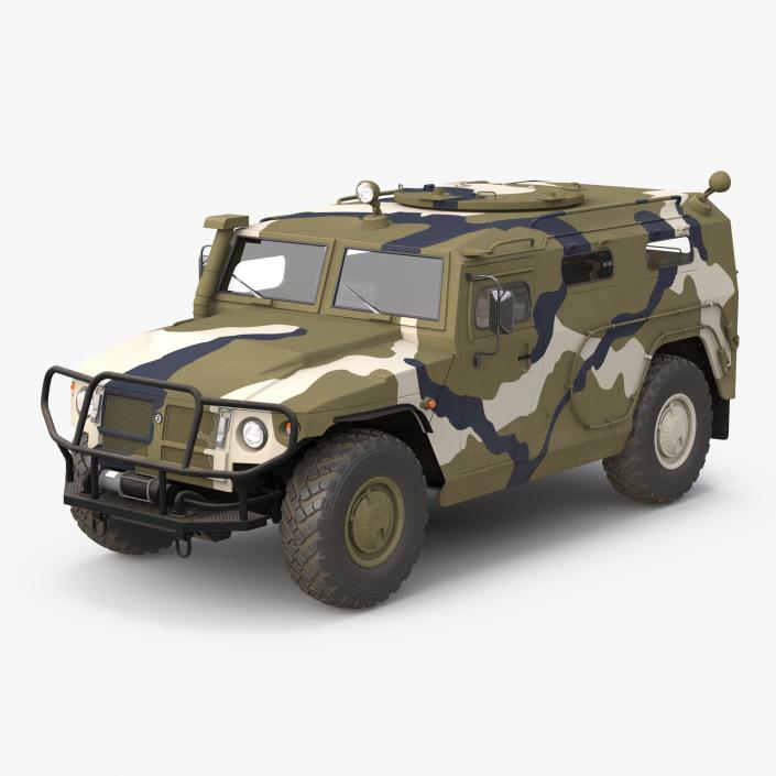 3D Infantry Mobility Vehicle GAZ Tigr M