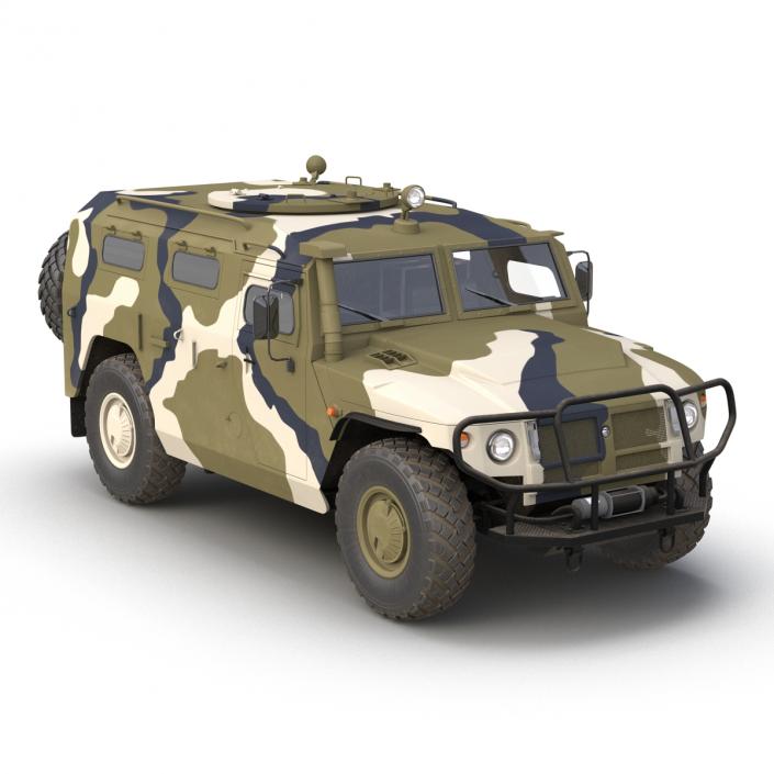 3D Infantry Mobility Vehicle GAZ Tigr M