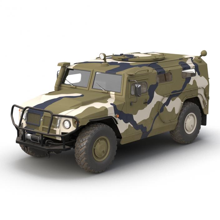 3D Infantry Mobility Vehicle GAZ Tigr M