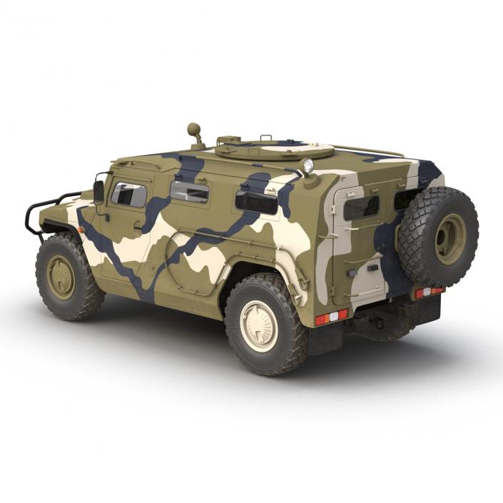 3D Infantry Mobility Vehicle GAZ Tigr M