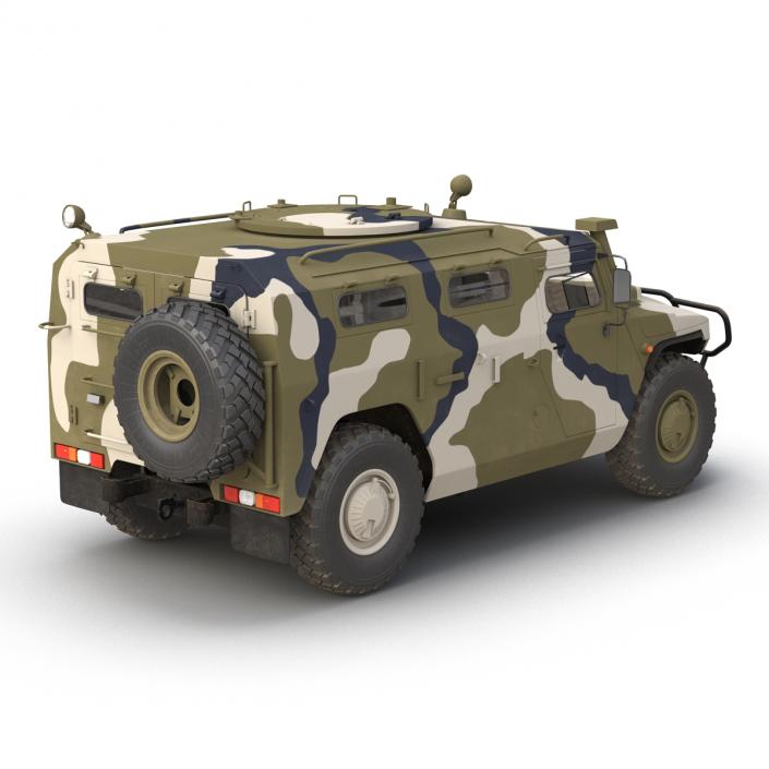 3D Infantry Mobility Vehicle GAZ Tigr M