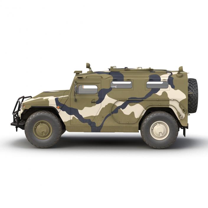 3D Infantry Mobility Vehicle GAZ Tigr M