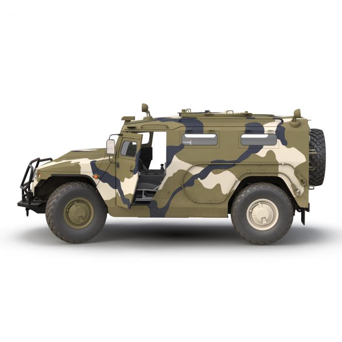 3D Infantry Mobility Vehicle GAZ Tigr M