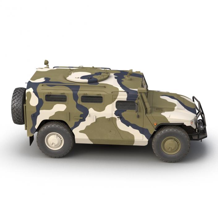 3D Infantry Mobility Vehicle GAZ Tigr M