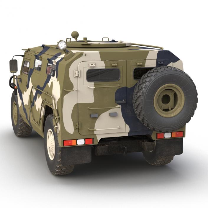 3D Infantry Mobility Vehicle GAZ Tigr M