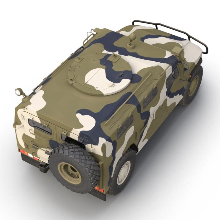 3D Infantry Mobility Vehicle GAZ Tigr M