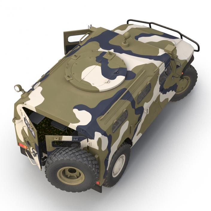 3D Infantry Mobility Vehicle GAZ Tigr M