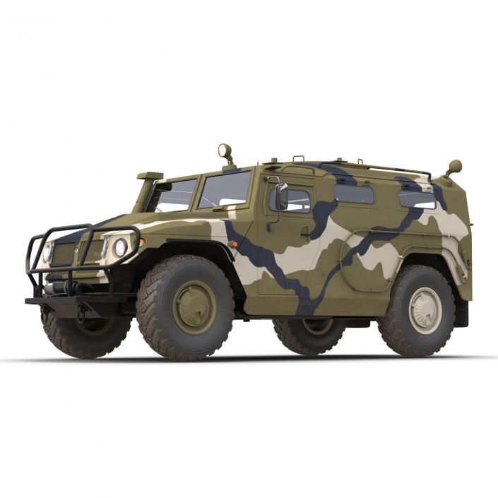 3D Infantry Mobility Vehicle GAZ Tigr M