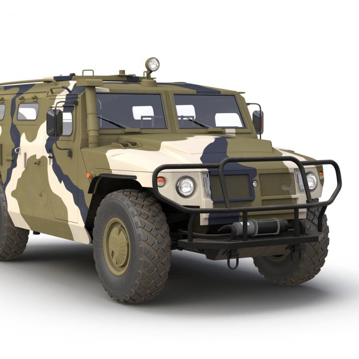 3D Infantry Mobility Vehicle GAZ Tigr M