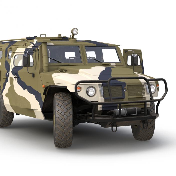 3D Infantry Mobility Vehicle GAZ Tigr M