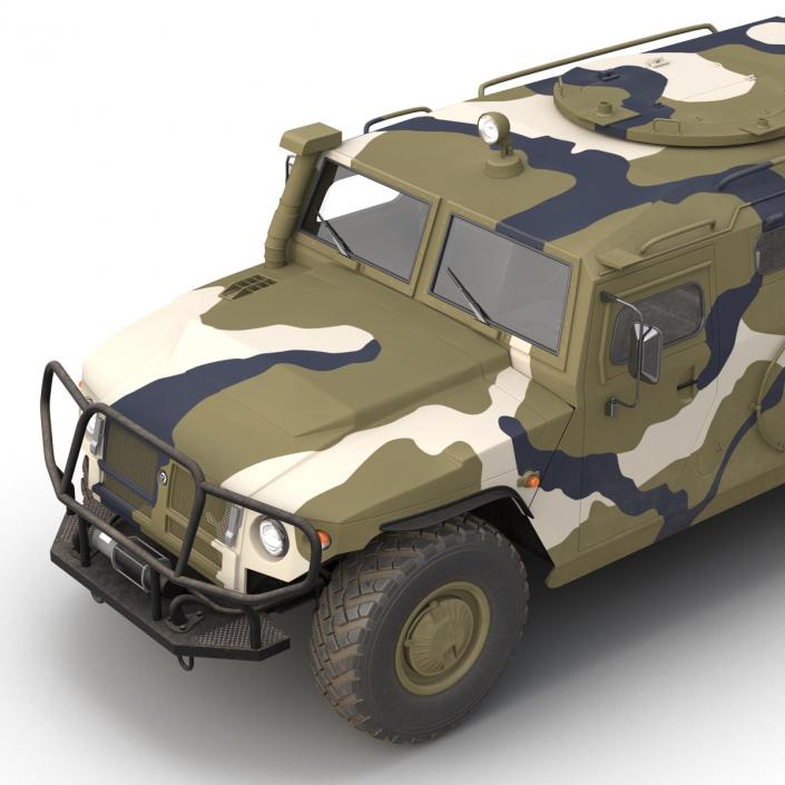 3D Infantry Mobility Vehicle GAZ Tigr M