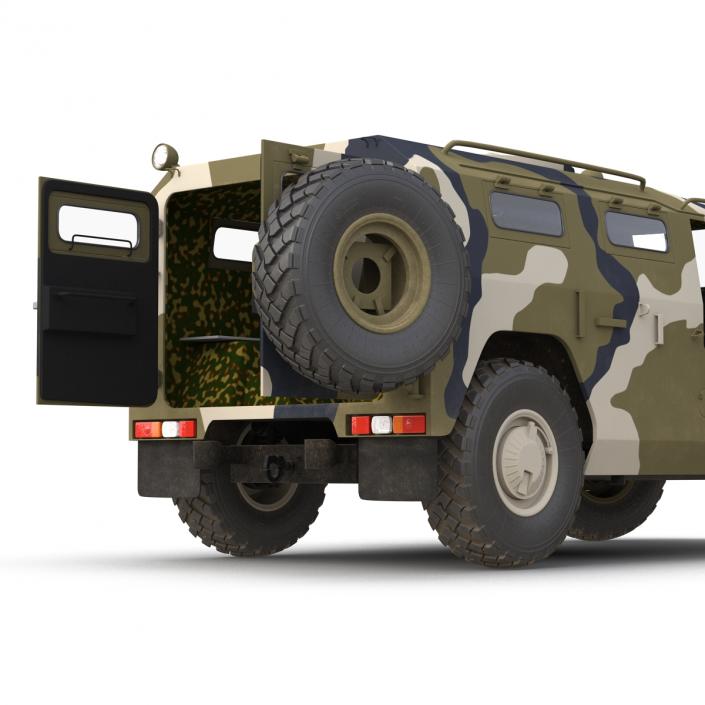 3D Infantry Mobility Vehicle GAZ Tigr M