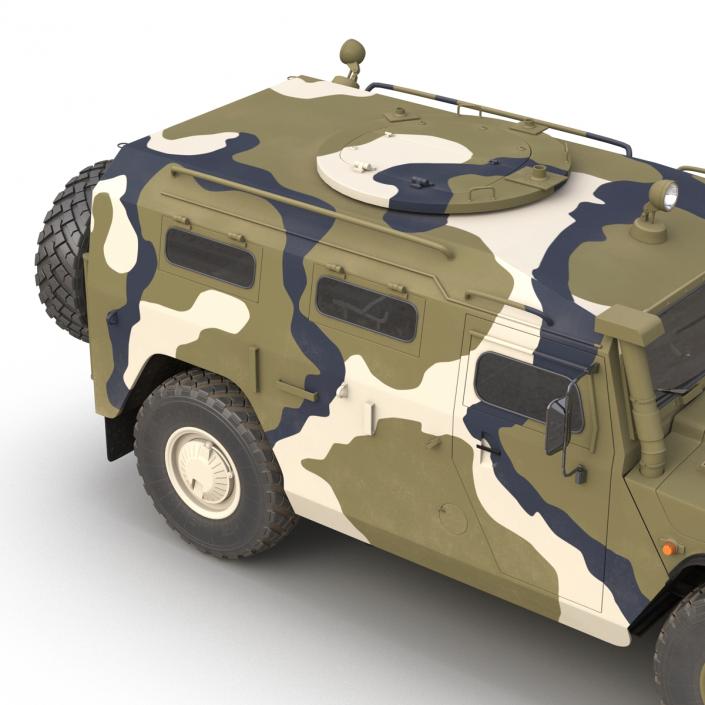 3D Infantry Mobility Vehicle GAZ Tigr M